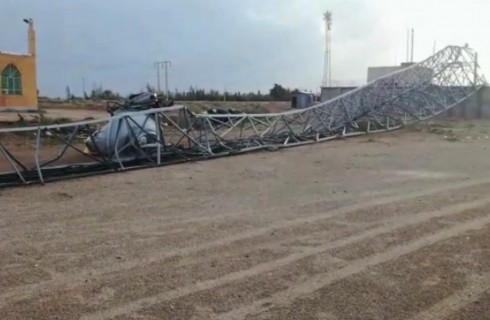 قطع شدن خطوط تلفن همراه ۷ هزار نفر در شهرستان دلگان