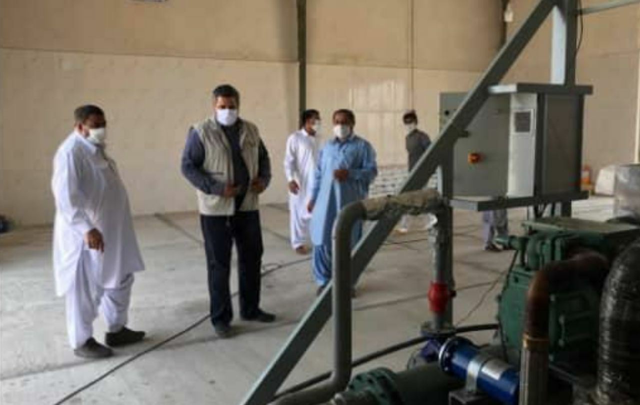 بهره برداری از اولین کارگاه مکانیزه یخسازی در شهرستان دلگان