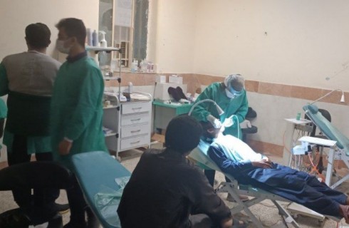 آغاز فعالیت دو تیم پزشکی جهادی در شهرستان دلگان