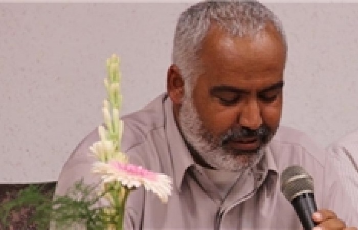 آرزوی شعرخوانی شاعر بلوچ در حضور رهبر انقلاب/ در مدح امام حسین (ع) به دو زبان بلوچی و فارسی شعر سروده ام
