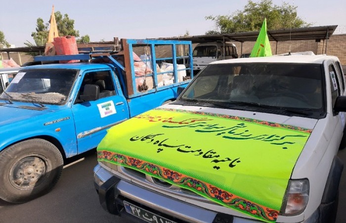 توزیع ۵۰۰ کیلو مرغ بین نیازمندان در شهرستان دلگان