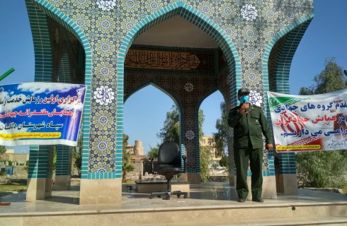 اولین رزمایش خدمت رسانی جهادگران شهرستان دلگان برگزار شد