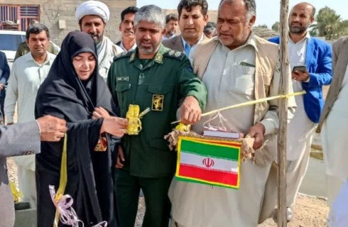 سبزپوشان سپاه نویدبخش شادی در دل روستانشینان سیستان وبلوچستان/ آب‌رسانی کهنک لدی دلگان به کمک پاسداران انجام شد