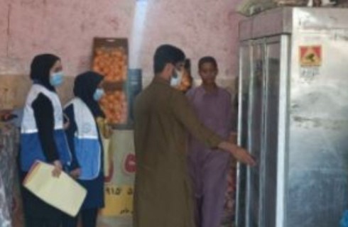 بازدید از مراکز فروش مواد غذایی دلگان تا پایان ماه رمضان ادامه دارد