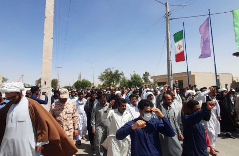 راهپیمایی روز قدس در شهرستان دلگان برگزار شد