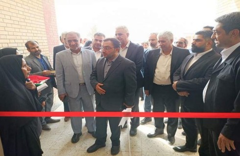 افتتاح مدرسه ۶ کلاسه کمالی نیمروز